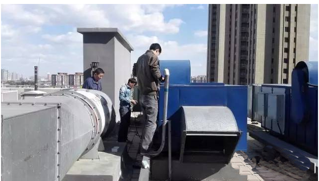 飯店廚房排煙系統清洗圖片