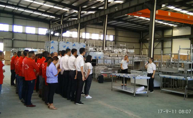 優佰特廚房設備公司9月全體員工會1