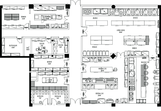 餐廳廚房設計 餐廳廚房設計
