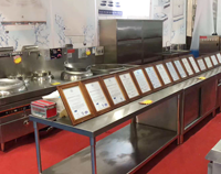 優佰特廚房設備公司參與17屆博興縣國際廚房設備會展，參觀者絡繹不絕，受到的好評如潮