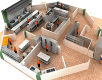 專業成都廚房設備廠家告訴你成都商用廚房設計的行情