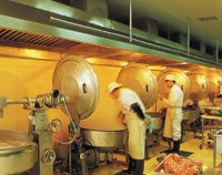 知名成都商用廚房設備廠為你介紹中央廚房的設計原則和加工產品