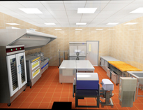 成都商用廚具廠告訴你商用廚房輔助設計需要考慮哪些因素