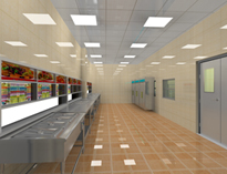 四川廚房用具廠家告訴你現在售餐區的新變化