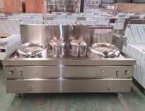 大型廚房設備廠家告訴你商用節能爐灶如何才能更加的節能