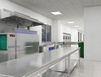 成都大型學校廚房設備生產廠家告訴你學校廚房設計有什么不同