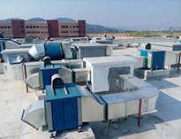 大型食堂廚房設備生產廠家告訴你通風管道設計要注意那些因素