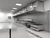 四川大型廚房設備生產公司告訴你商用廚房給排水設計細節