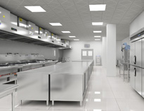 大型廚具廚房設備生產廠家告訴你如何根據食堂特征設計廚房