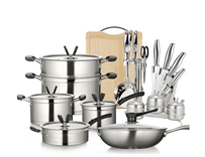 大型食堂廚房設備廠家告訴你不銹鋼廚具的使用注意和保養方法