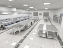 廚房設備生產廠家教你如何擺放廚房設備