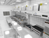 成都商用廚具設備公司告訴你商用廚房工程設計需要系統思維