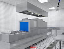 貴州廚房設備公司告訴你商用廚房如何做防水